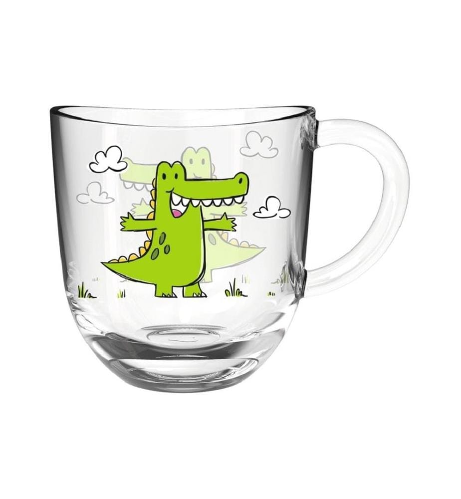LEONARDO - Kindertasse Bambini Krokodil, 6-teilig