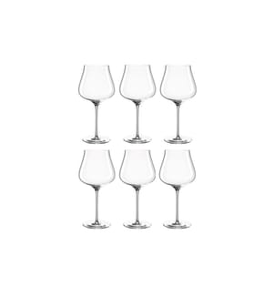 LEONARDO - Rotweinglas Brunelli 770 ml, 6 Stück, Transparent