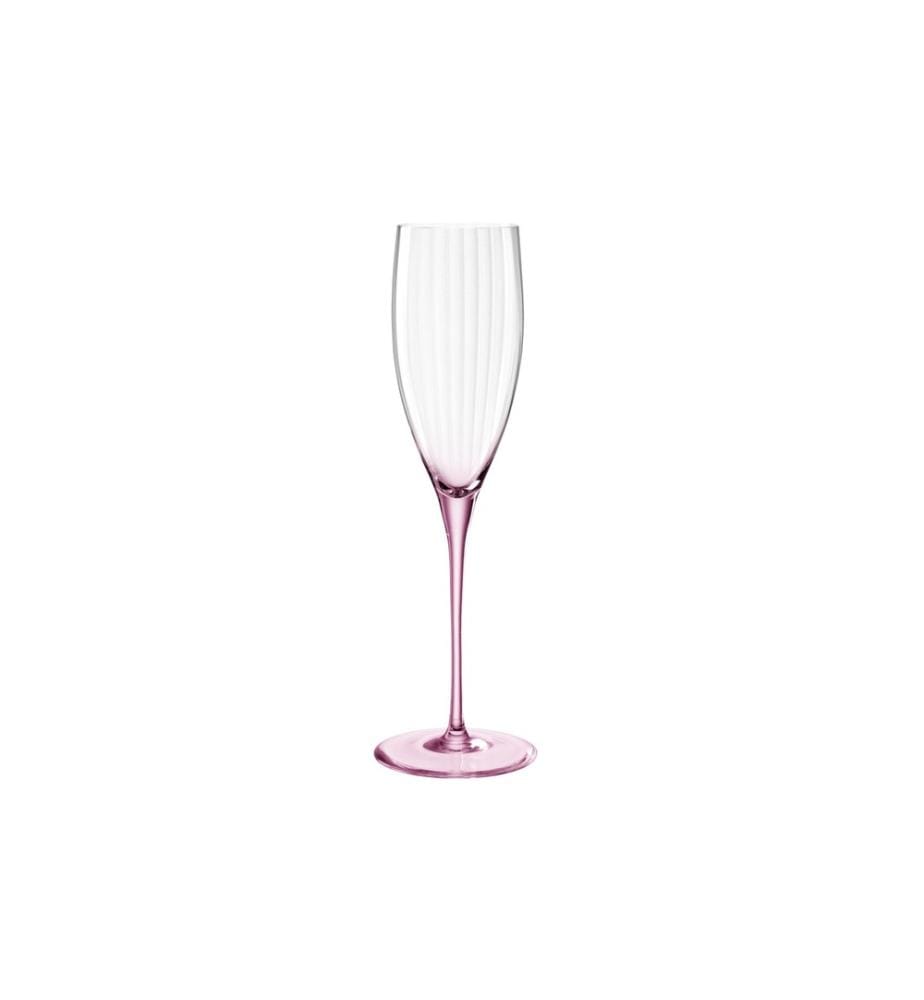 LEONARDO - Sektglas Poesia 250 ml, 6 Stück, Rosa