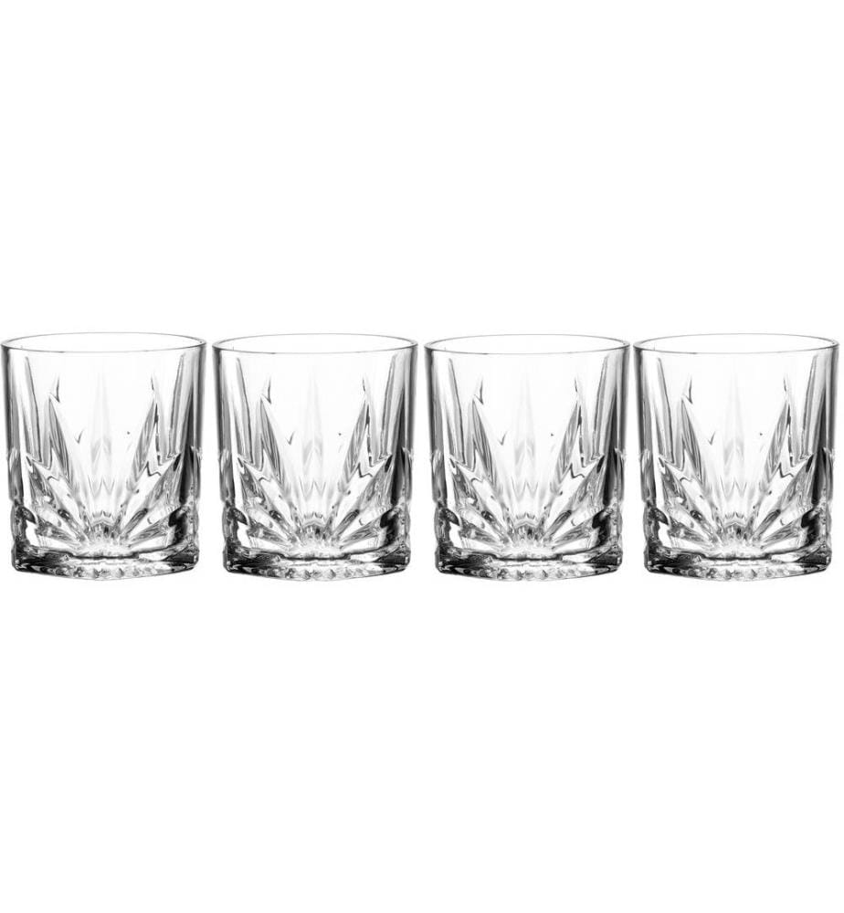 LEONARDO - Whiskyglas Capri 330 ml, 4 Stück, Transparent