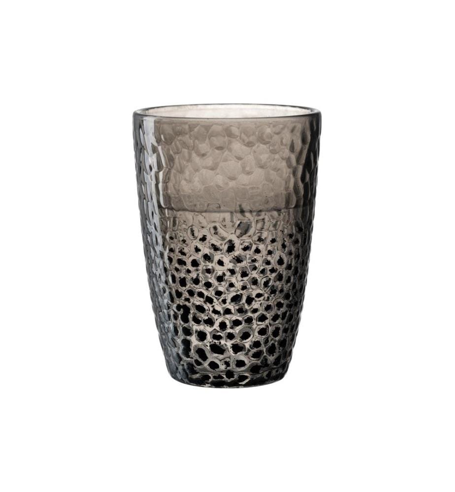LEONARDO - Trinkglas Matera 340 ml, 4 Stück, Anthrazit