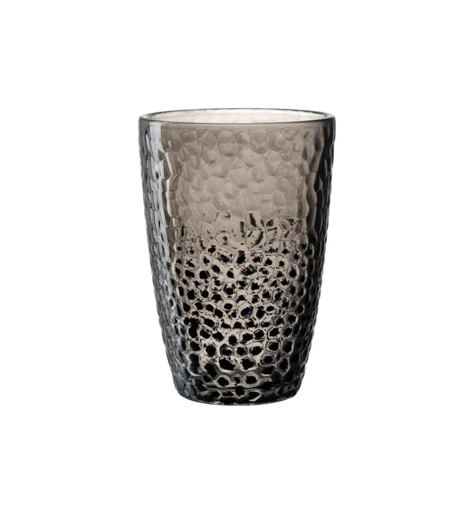 LEONARDO - Trinkglas Matera 340 ml, 4 Stück, Anthrazit