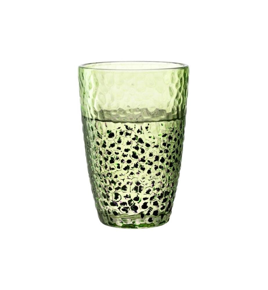 LEONARDO - Trinkglas Matera 340 ml, 4 Stück, Grün