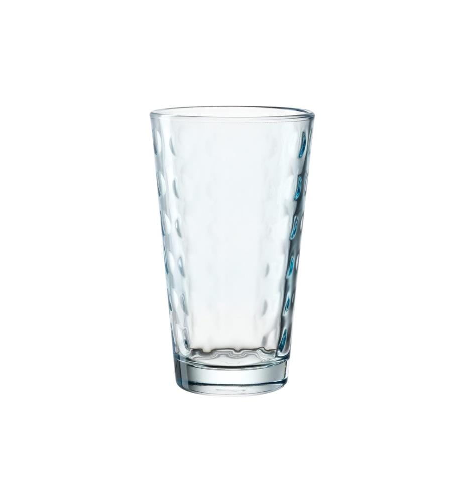 LEONARDO - Trinkbecher LD Optic XL 540 ml, 4 Stück, Hellblau