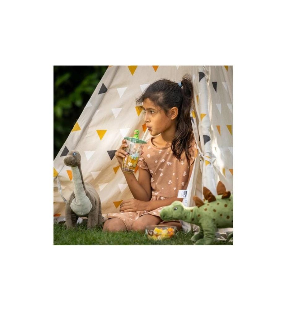 LEONARDO - Kindertrinkglas Avventura 300 ml, 6 Stück, Dinosaurier