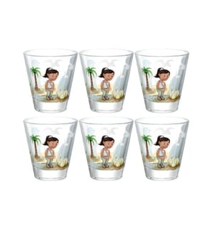 LEONARDO - Verre à boire pour enfants Avventura 215 ml, 6 pièces, Dinosaure