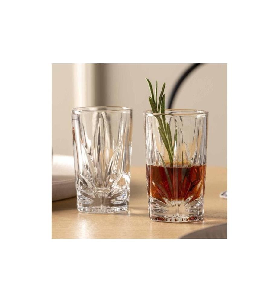 LEONARDO - Schnapsglas Capri 280 ml, 4 Stück, Transparent