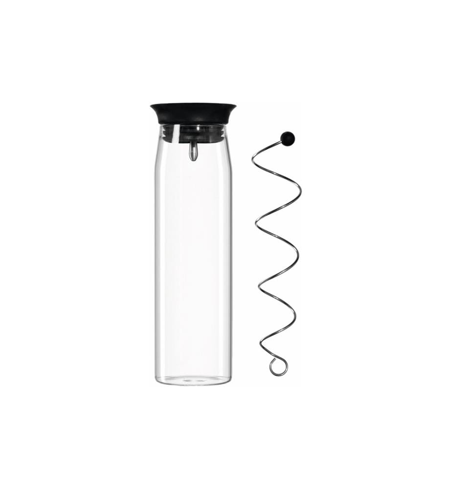 LEONARDO - Carafe avec brochette de fruits, 1 l, Transparent