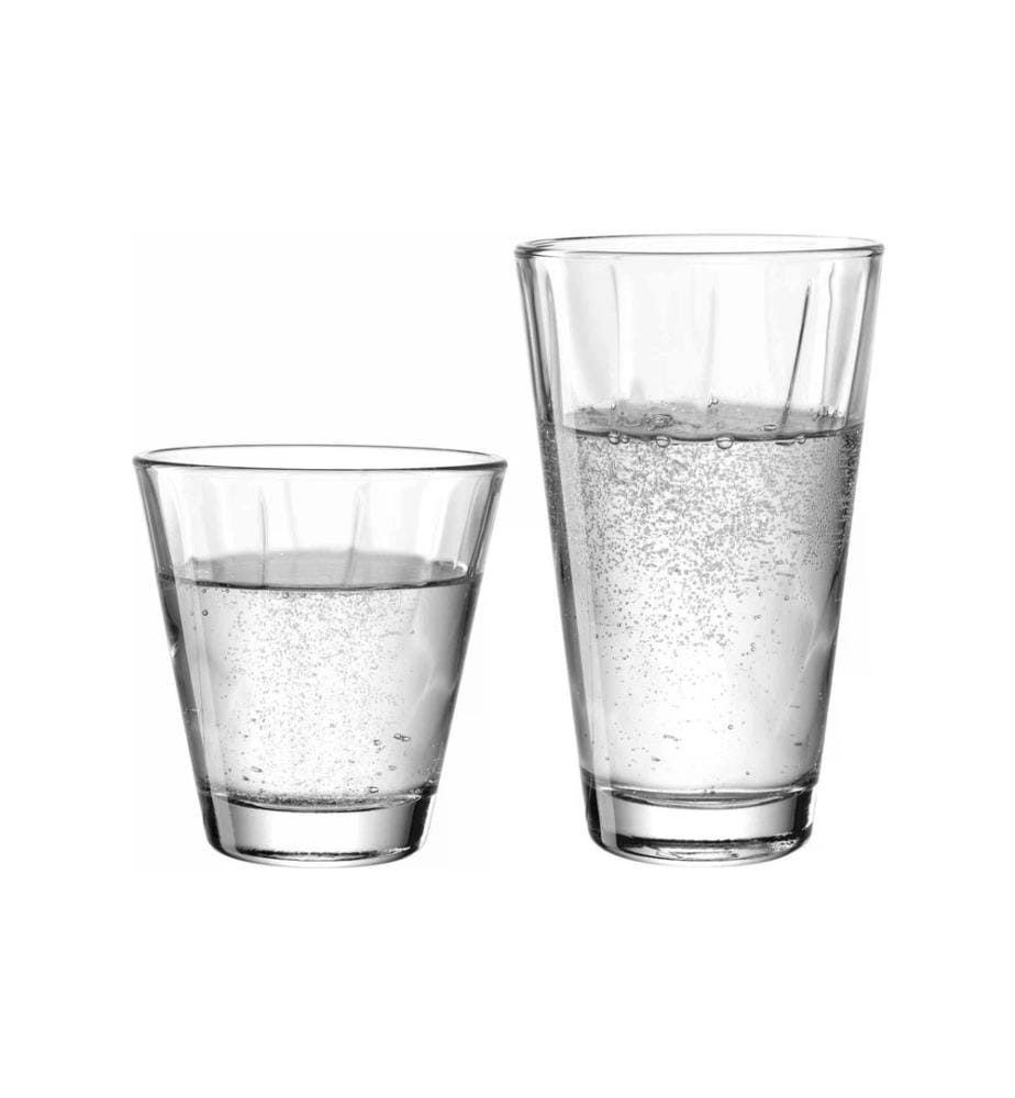 LEONARDO - Trinkglas Twist 515 ml, 1 Stück, Transparent