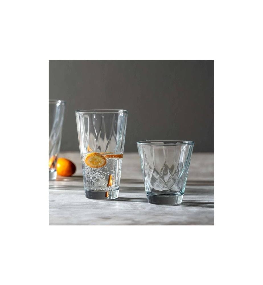 LEONARDO - Trinkglas Twist 515 ml, 1 Stück, Transparent