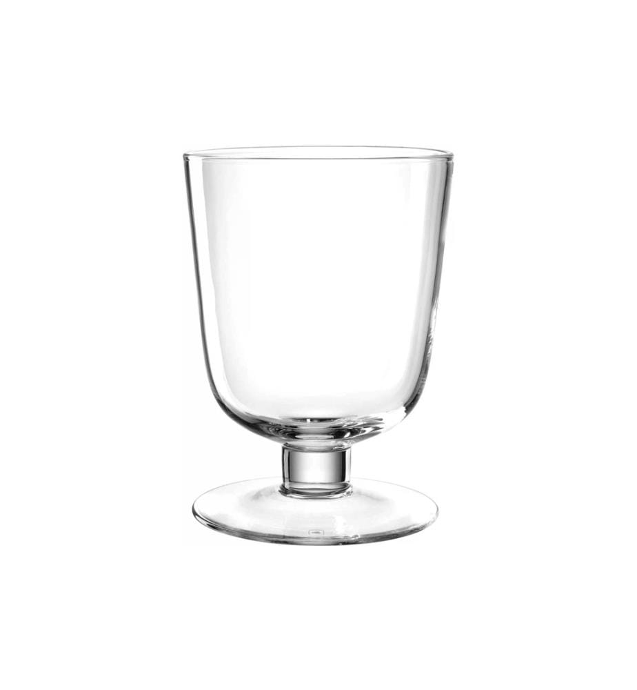 LEONARDO - Weihnachtswindlicht Capanna Transparent, Glas, 23 cm