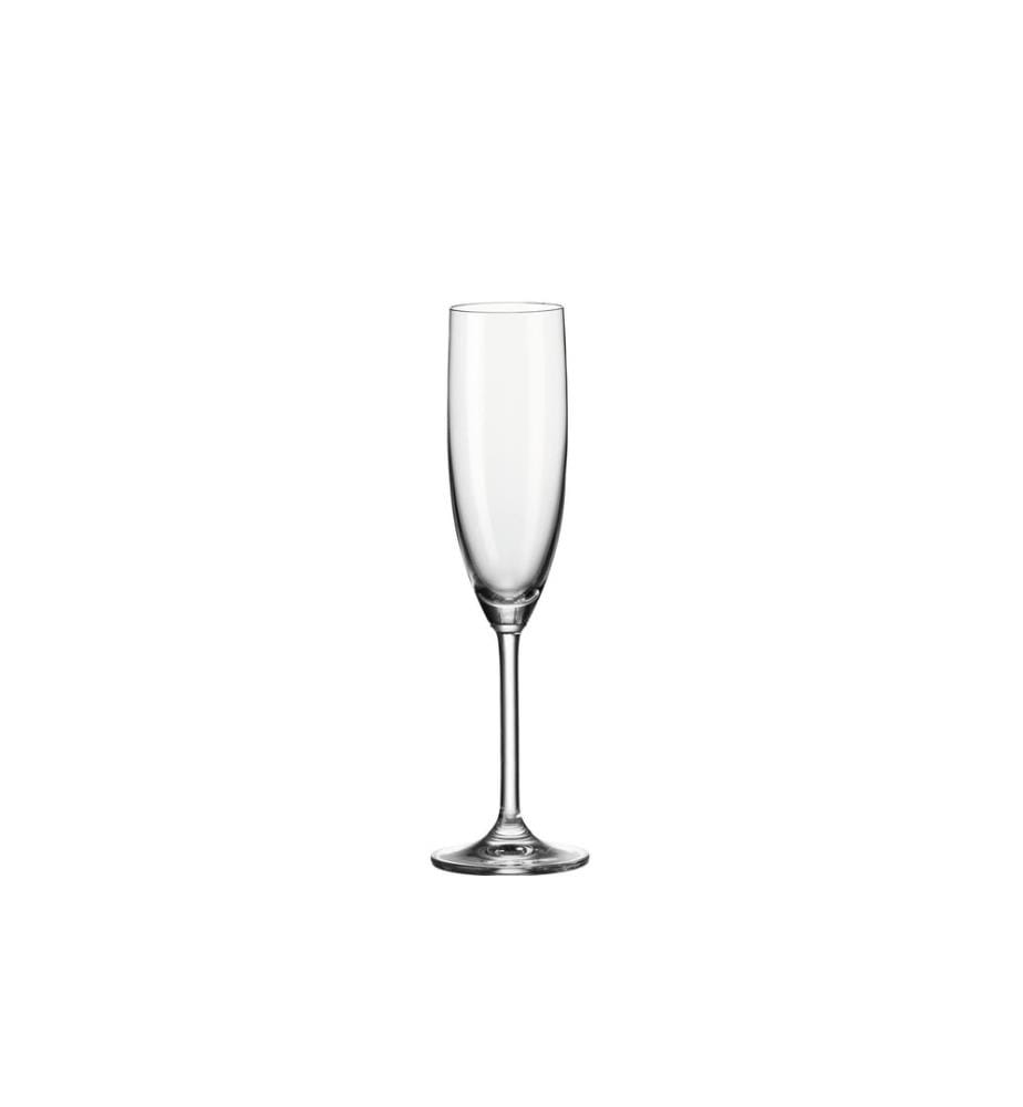 LEONARDO - Sektglas Daily 200 ml, 6 Stück, Transparent