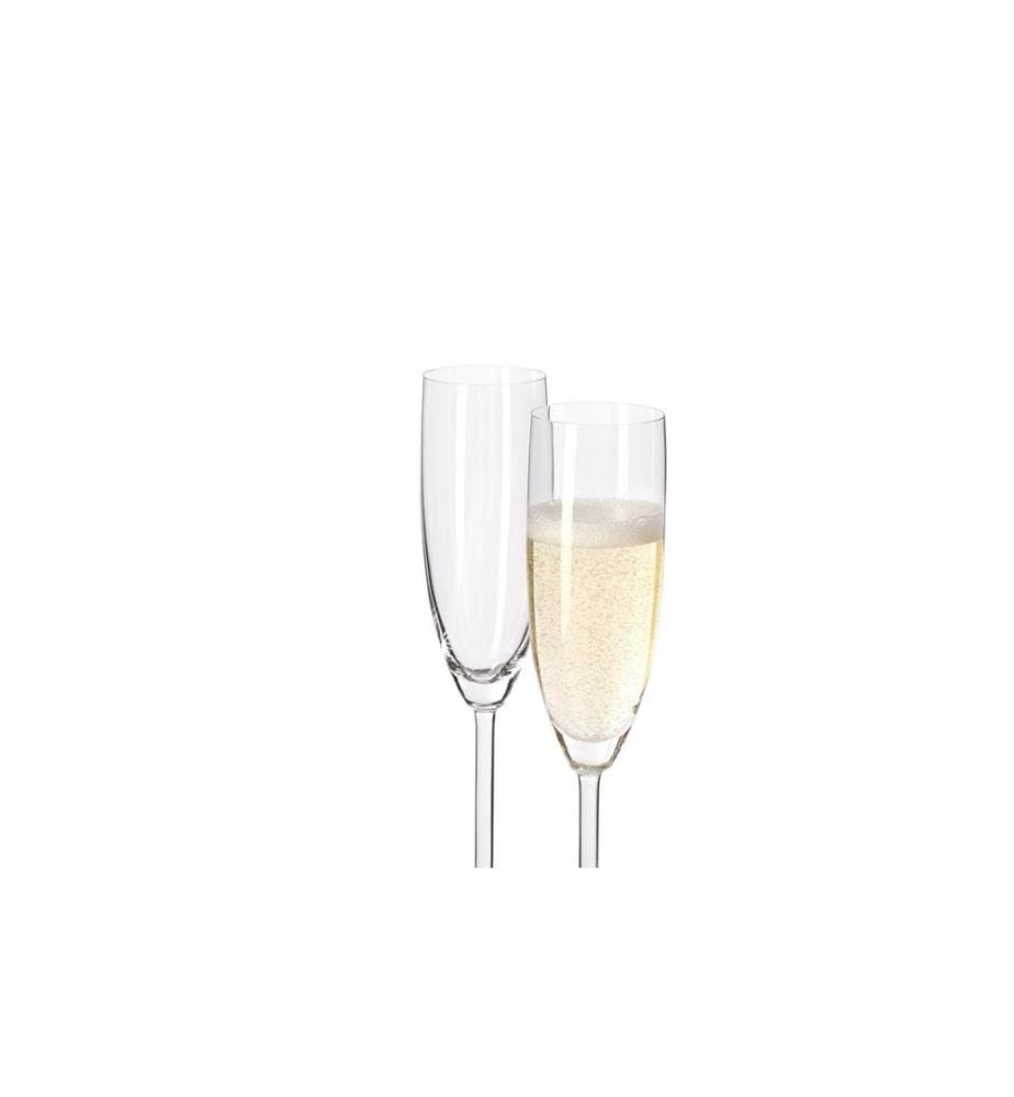 LEONARDO - Sektglas Daily 200 ml, 6 Stück, Transparent