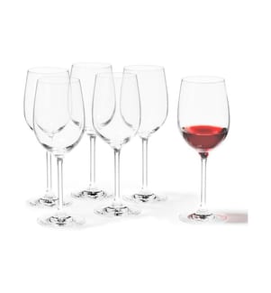 LEONARDO - Weissweinglas Ciao+ 370 ml, 6 Stück, Transparent