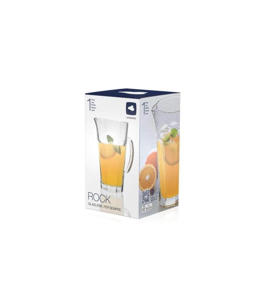 LEONARDO - Cruche Rock 1.1 l, Transparent