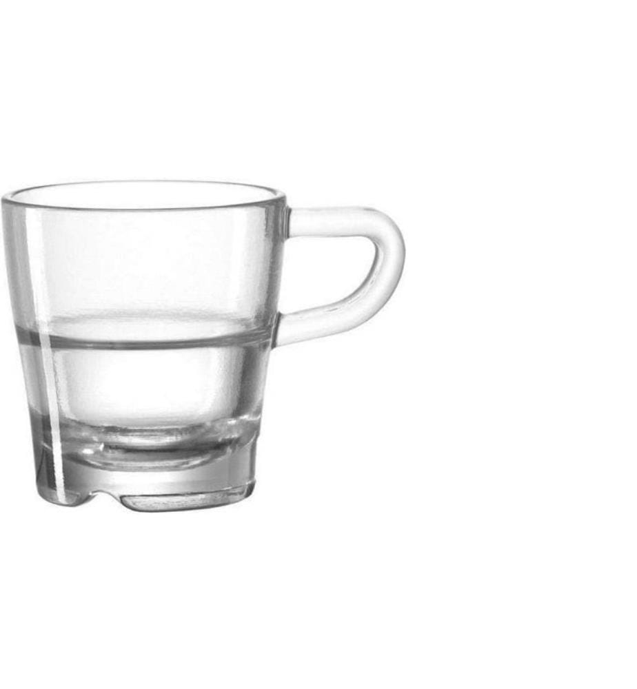 LEONARDO - Tasse à expresso Senso 70 ml, 6 Pièce/s, Transparent