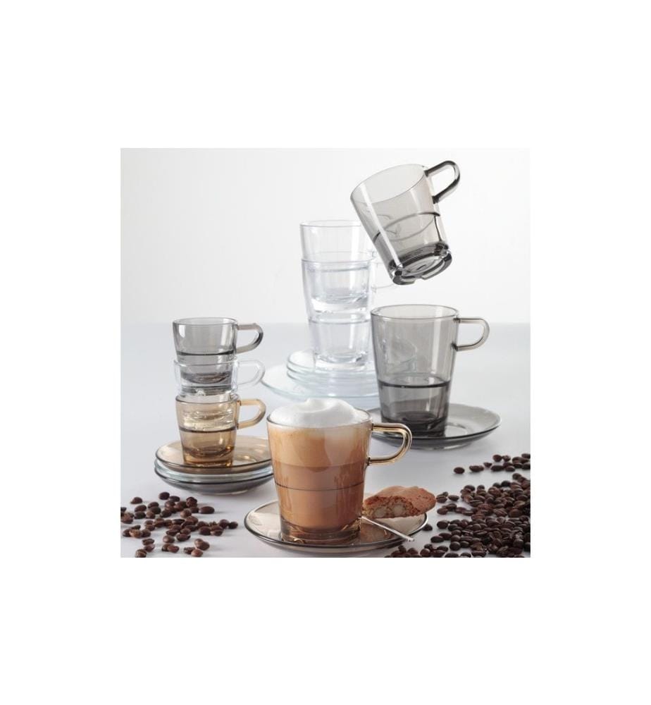 LEONARDO - Tasse à expresso Senso 70 ml, 6 Pièce/s, Transparent