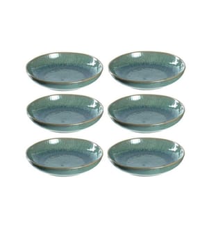 LEONARDO - Assiette de soupe et de pâtes Matera Ø 21 cm, 6 Pièce/s, Vert