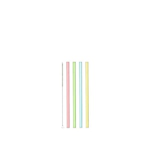 LEONARDO - Paille Ciao  4 Pièce/s, Multicolore, 20cm