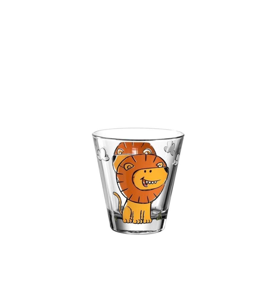 LEONARDO - Tasse pour enfants Bambini Lion, 215 ml,  6 pièces