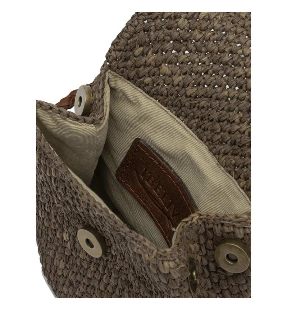Borsa a tracolla Zaz Dark Tea - Marrone
