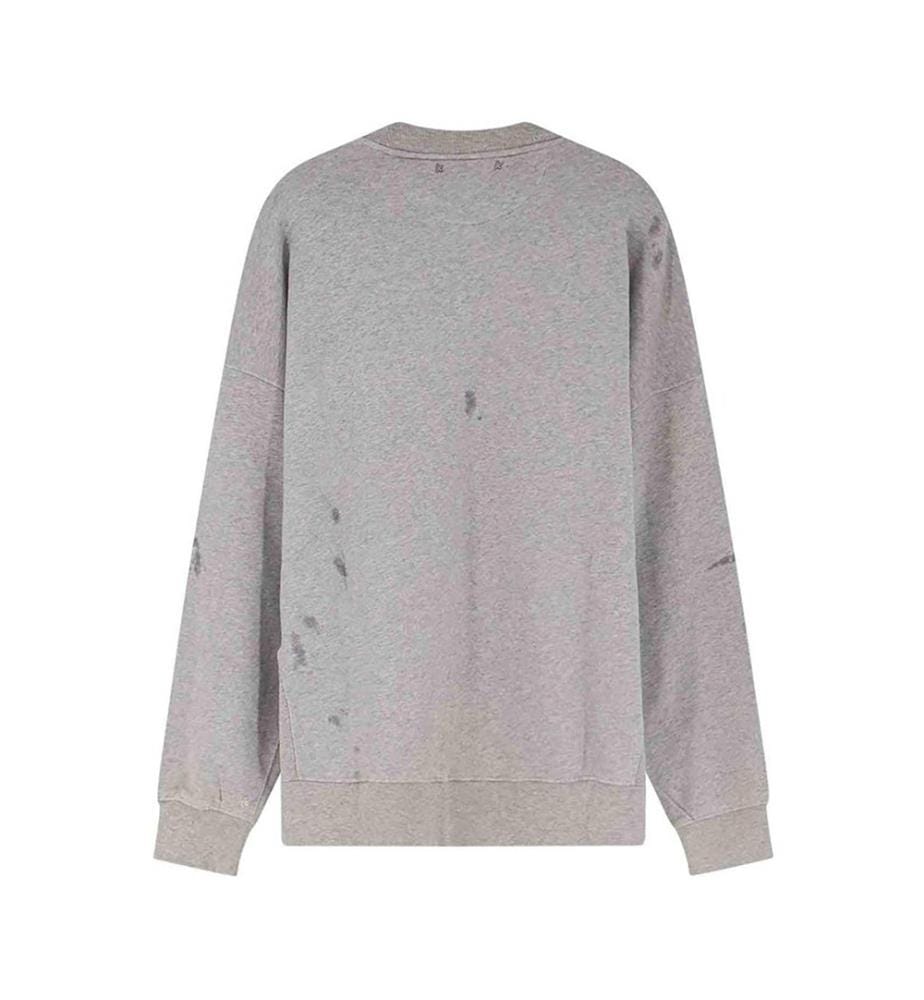 Hoodie en coton imprimé - Gris