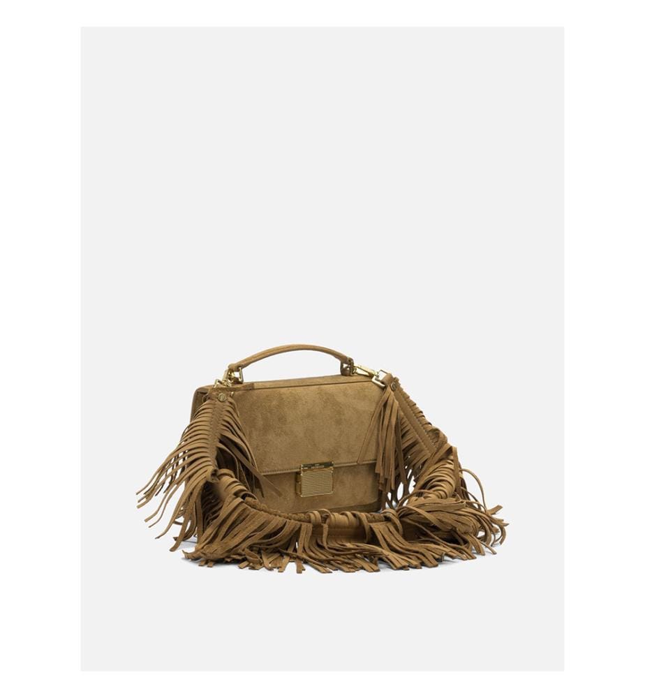 Kleine Handtasche Venezia - Camel