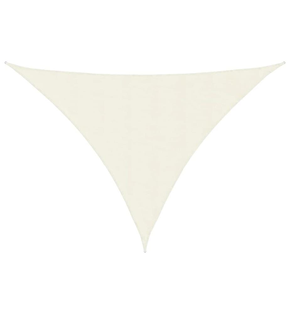 Sonnensegel Oxford-Gewebe Dreieckig 3x4x5 m Creme