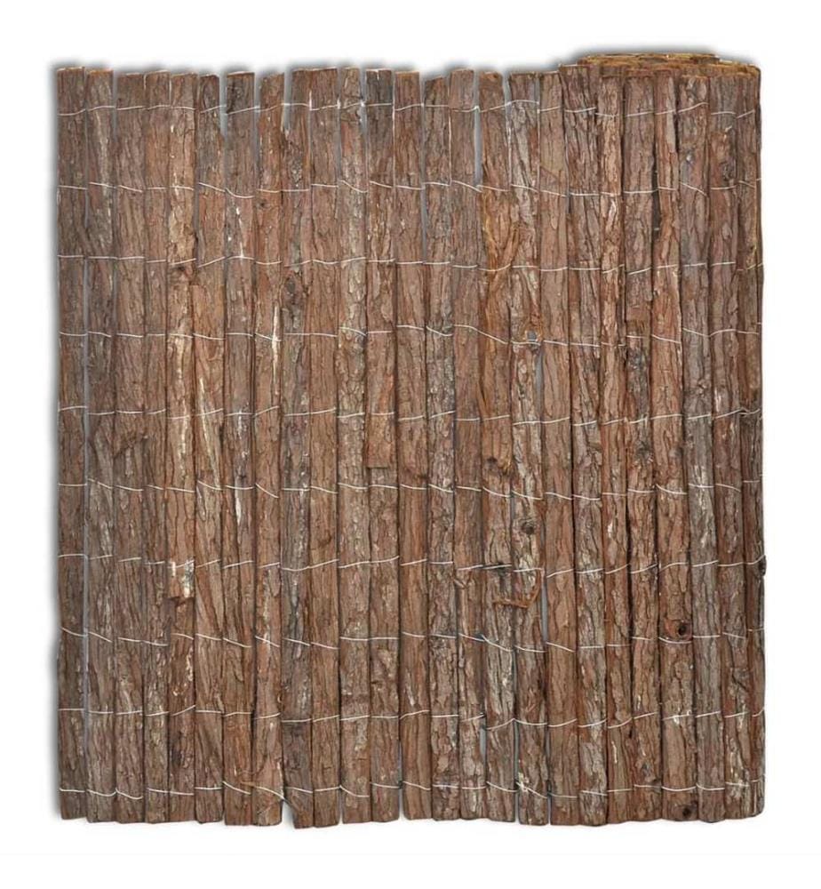 Rindenzaun 400×100 cm