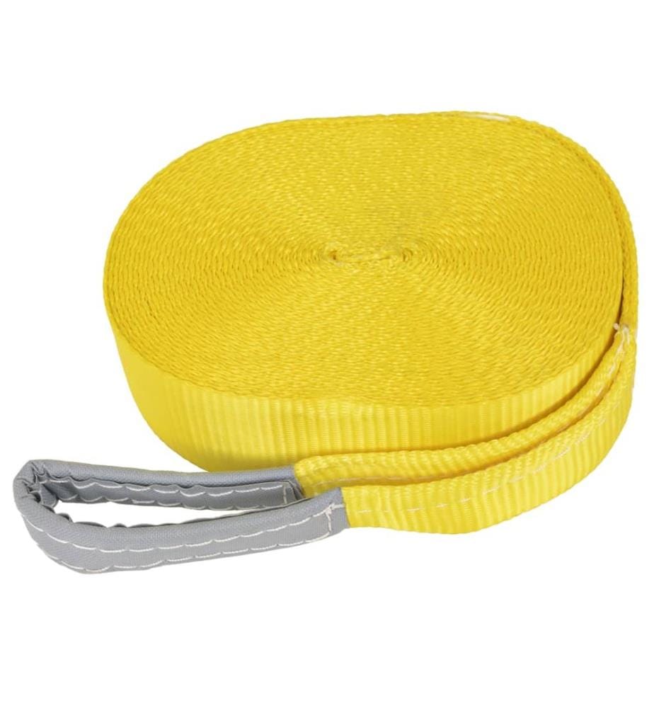 Slackline 15 m x 50 mm 150 kg Gelb