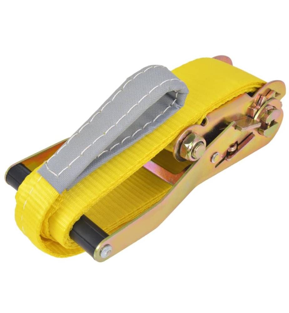 Slackline 15 m x 50 mm 150 kg Gelb