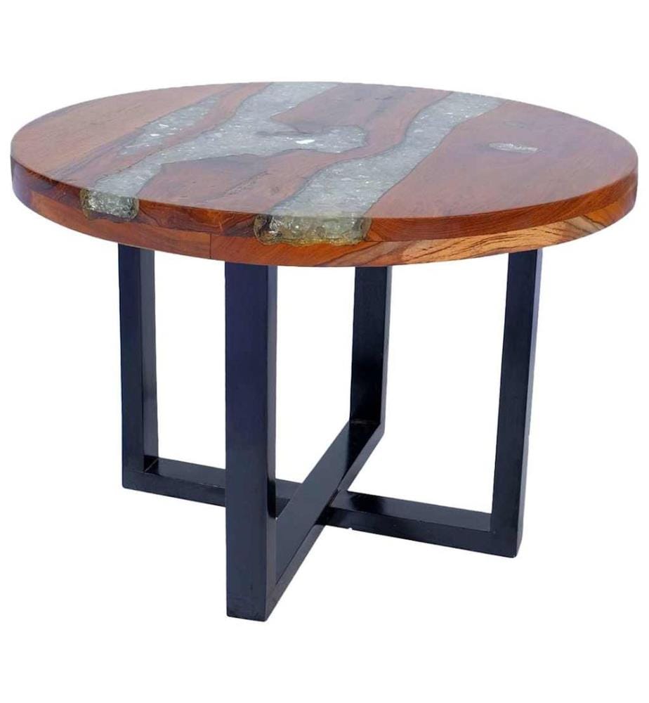 Couchtisch Teak Harz 60 cm