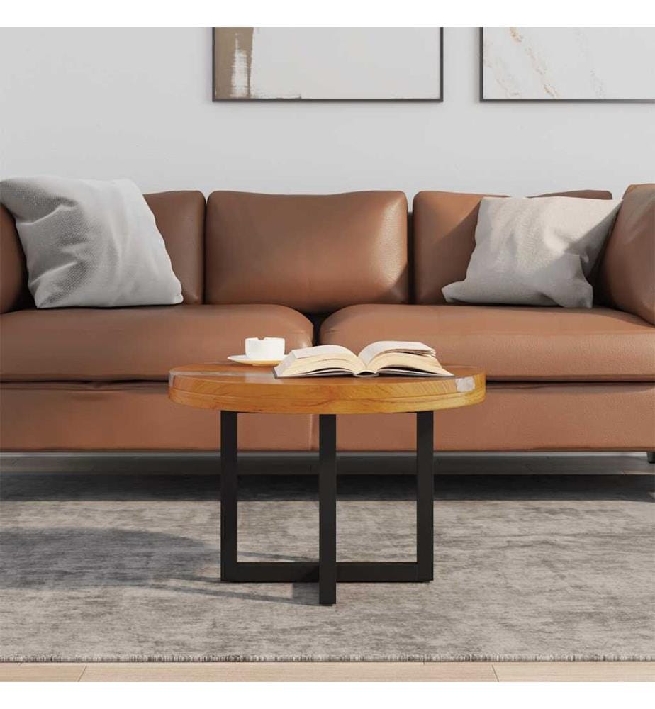Couchtisch Teak Harz 60 cm
