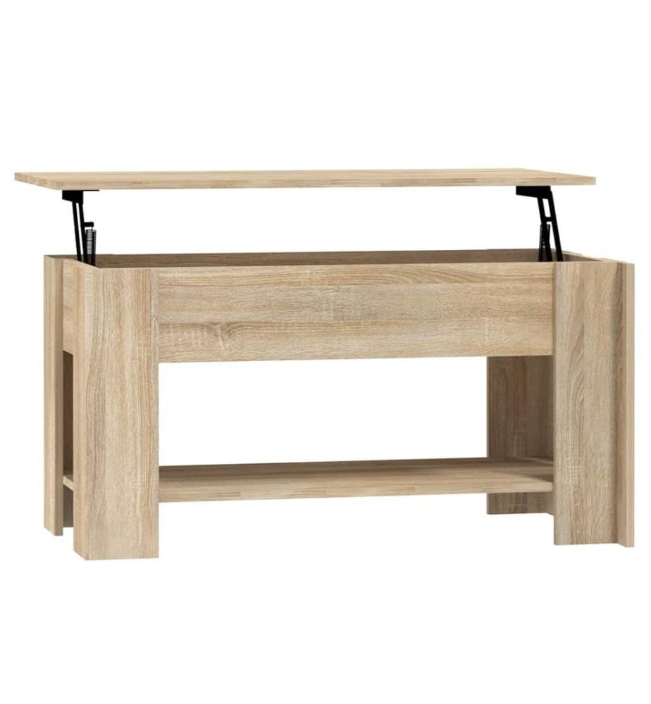 Couchtisch Sonoma-Eiche 101x49x52 cm Holzwerkstoff