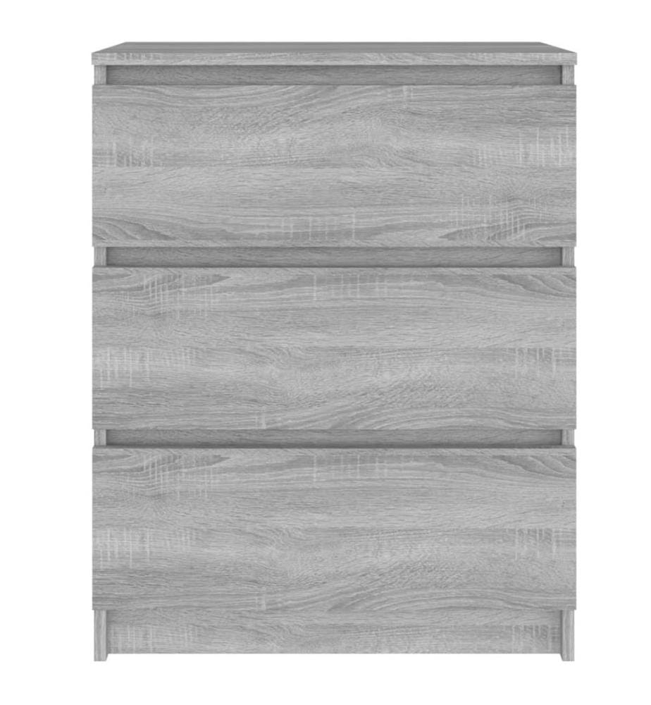 Buffet Sonoma gris 60x35x76 cm Bois d'ingénierie