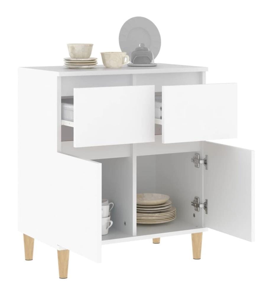 Sideboard Weiss 60x35x70 cm Holzwerkstoff