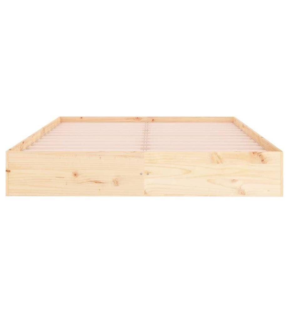 Massivholzbett ohne Matratze 160x200 cm