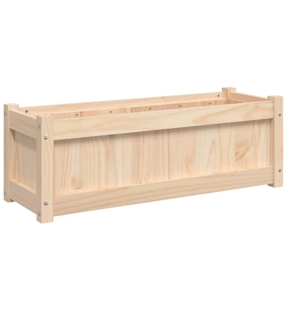 Pflanzkübel 2 Stk. Massivholz Kiefer