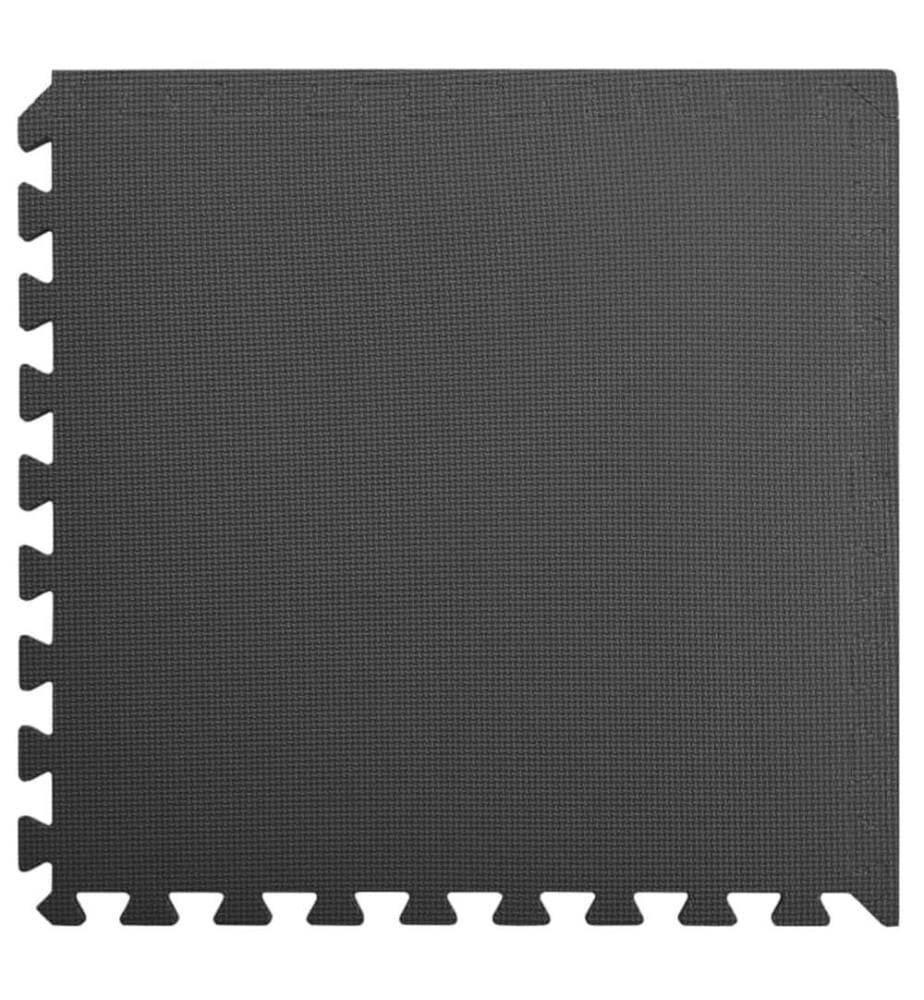Tapis de sol 24 pcs 8,64? Mousse EVA Noir