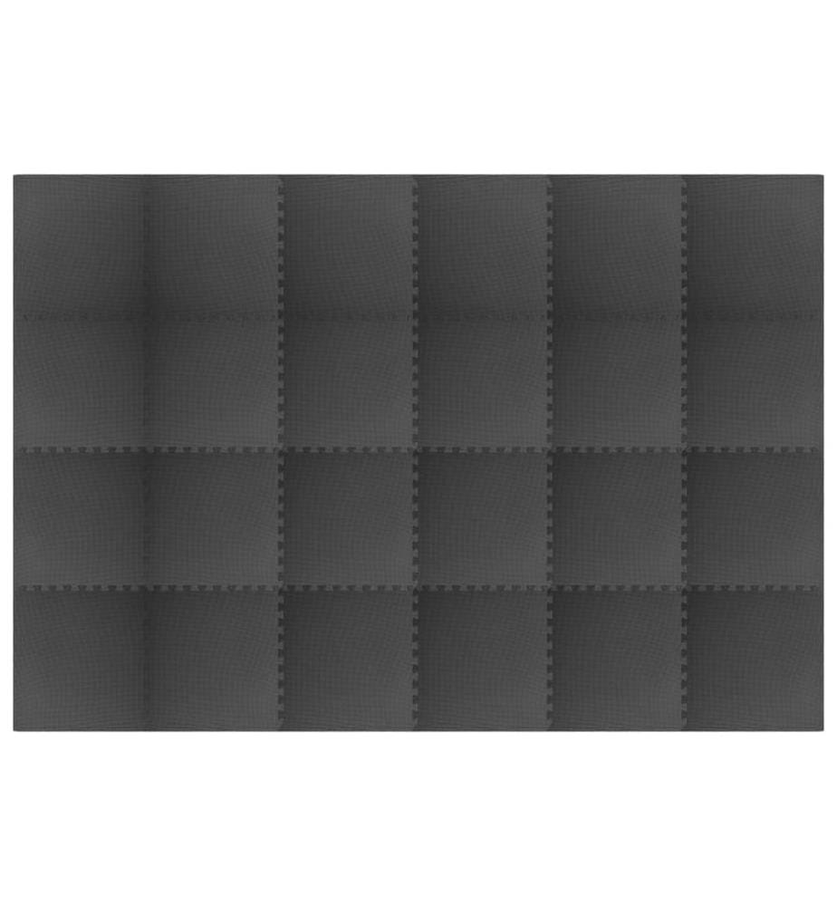 Tapis de sol 24 pcs 8,64? Mousse EVA Noir