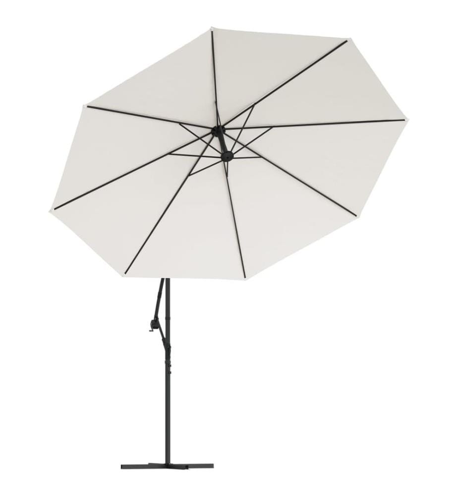 Ampelschirm 3,5 m Sandweiss