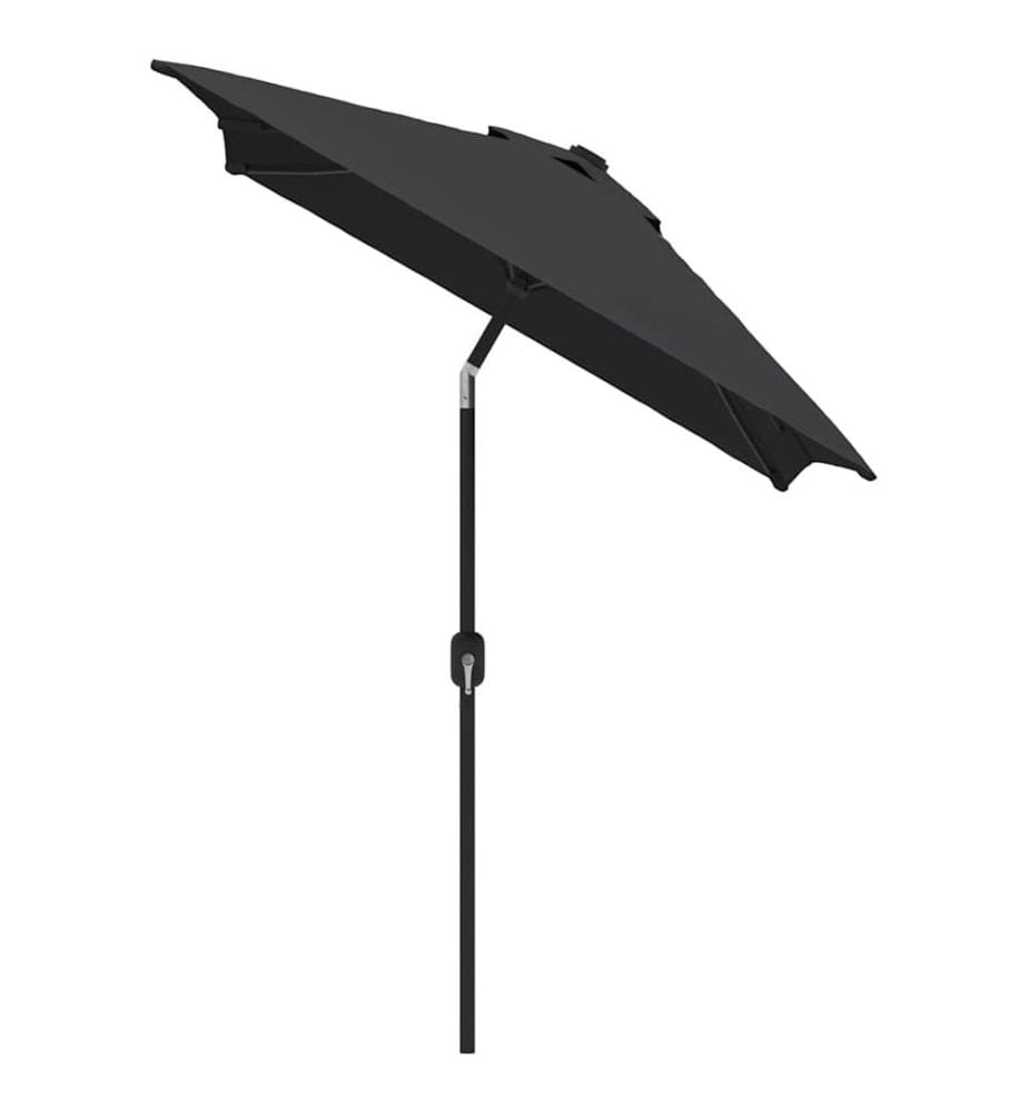 Sonnenschirm mit Metall-Mast 300x200 cm Anthrazit