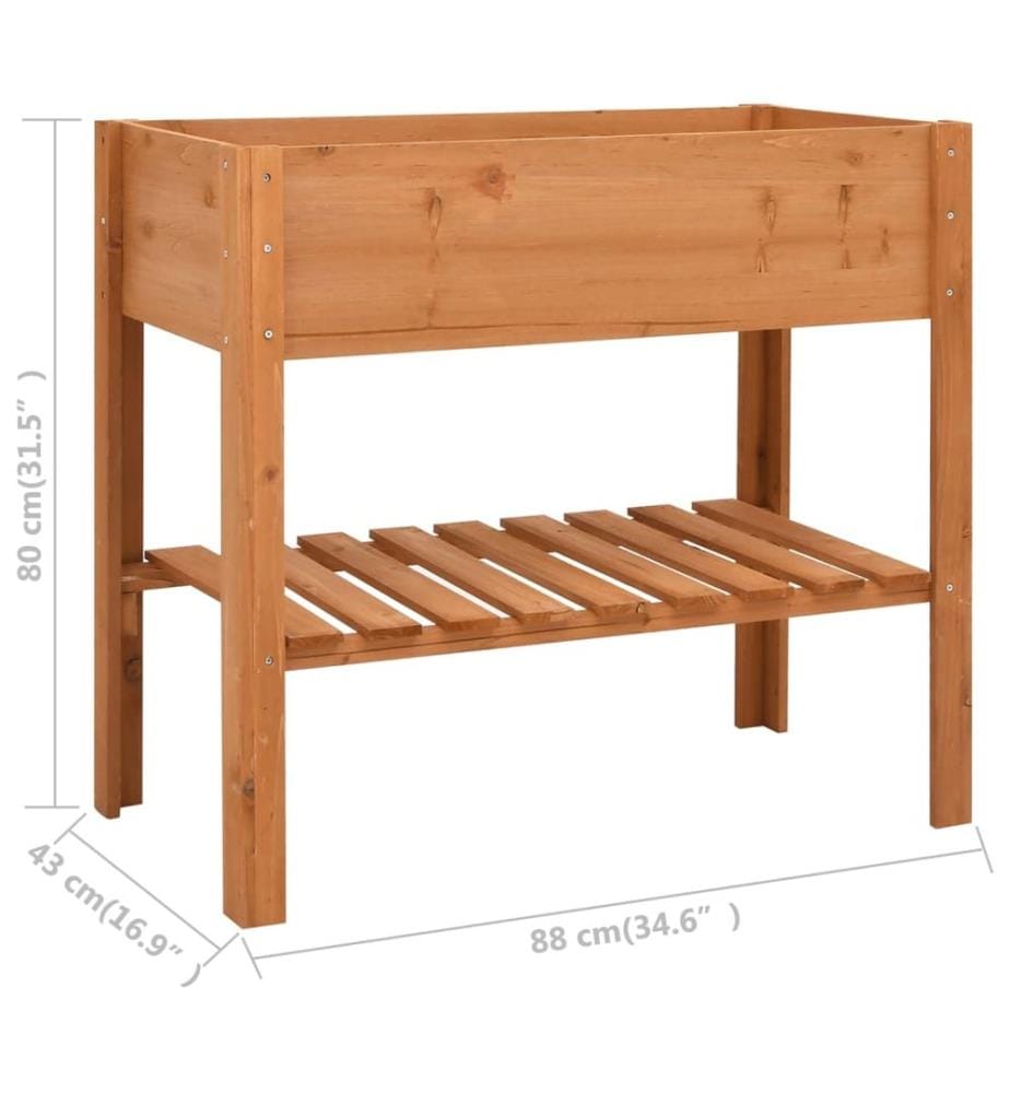 Pflanzkübel 88x43x80 cm Tannenholz