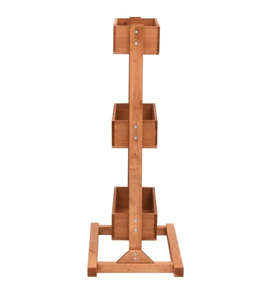 Pflanzkübel 52x30x78 cm Tannenholz