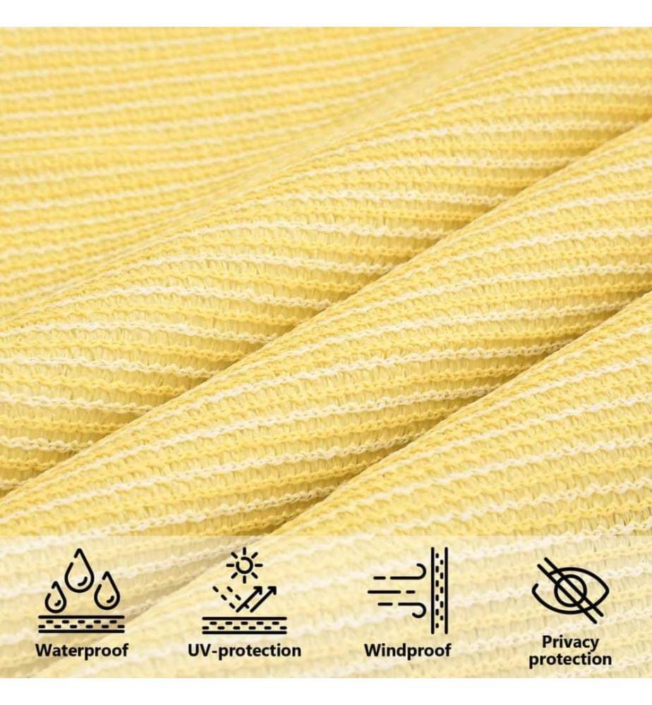Sonnensegel 160 g/m² Beige 2x3 m HDPE