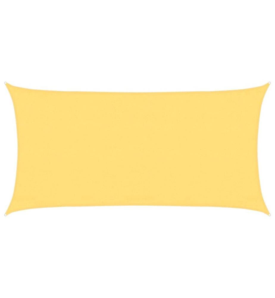 Sonnensegel 160 g/m² Beige 3x6 m HDPE