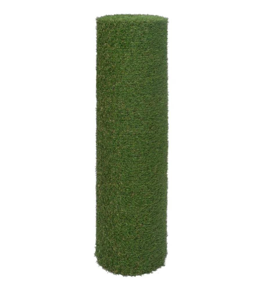 Kunstrasen 1x8 m /20 mm Grün