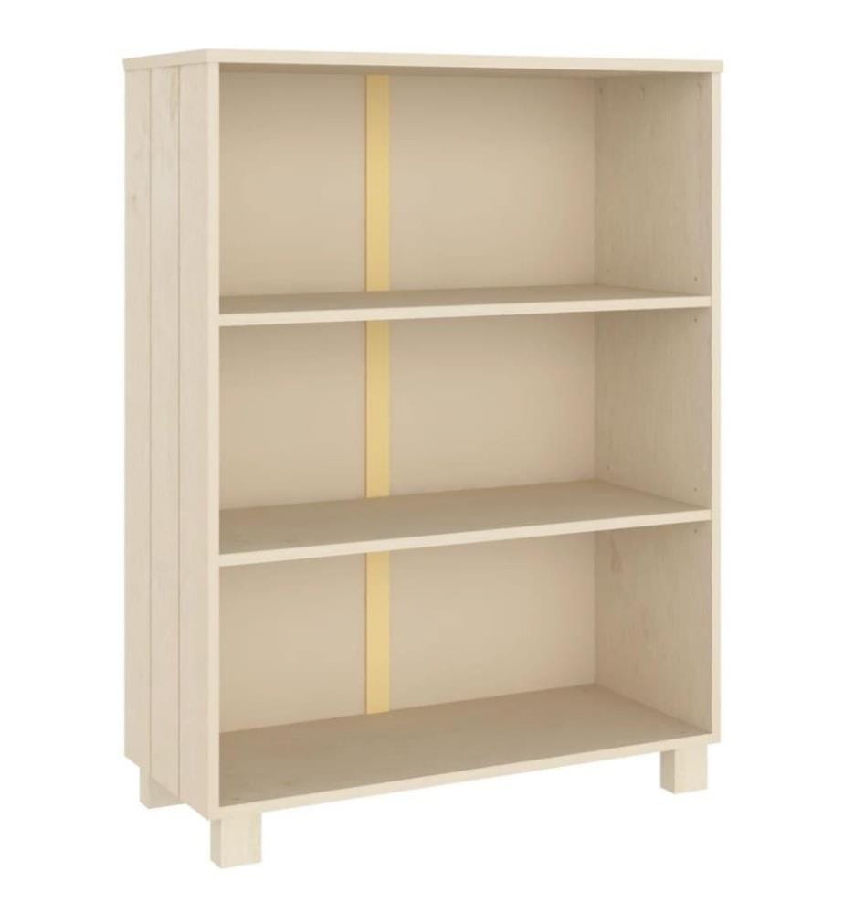 Bibliothèque Marron miel 85x35x112 cm Bois de pin massif