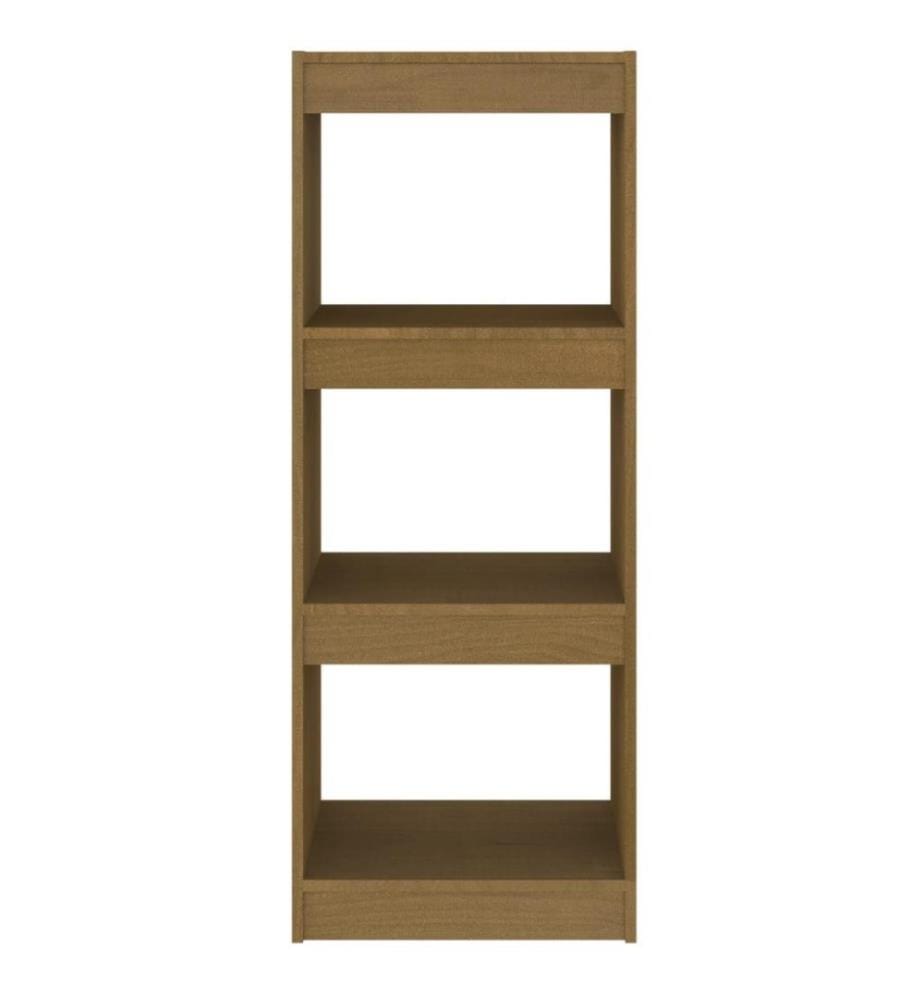 Bibliothèque/Séparateur de pièce Marron miel 40x30x103,5 cm Pin