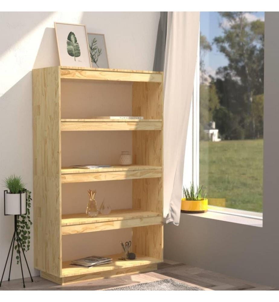 Bibliothèque/Séparateur de pièce 80x35x135cm Bois de pin massif